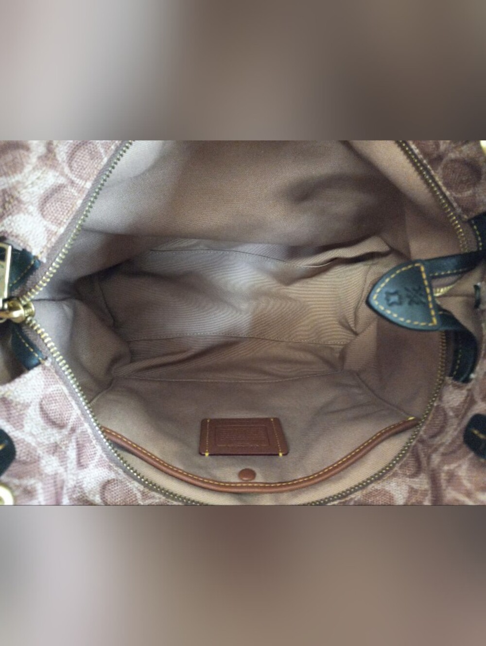 Coach Rogue Tote, Signature Canvas With Trompe L'oeil Print, Forever Collection - Picture 12 of 16